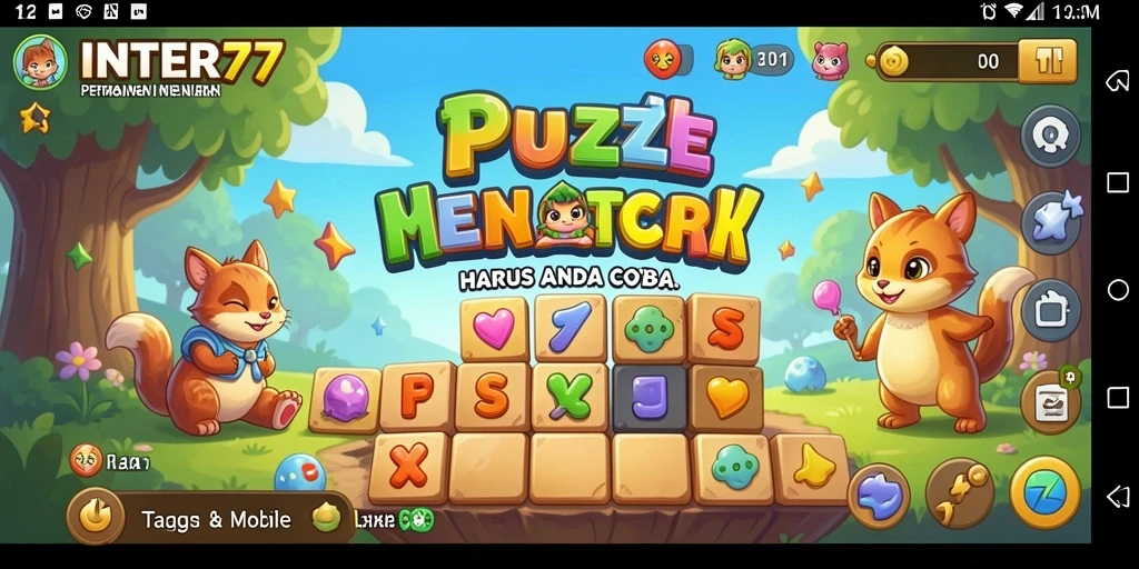 Tampilan gameplay INTER77 yang menantang dan mengasyikkan.
