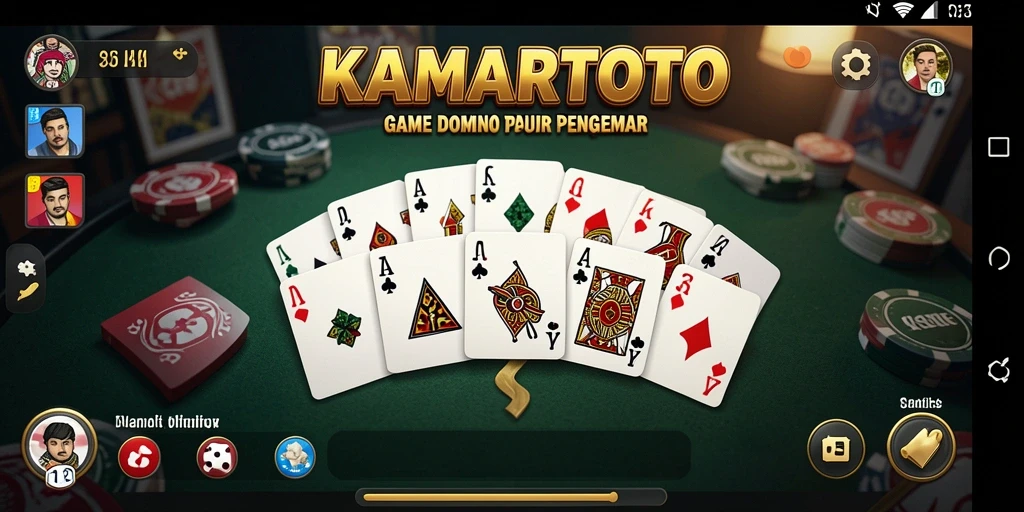 Tampilan gameplay KAMARTOTO yang menegangkan dan menarik.