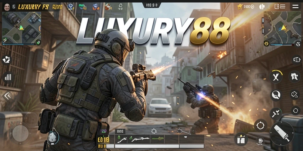 Tampilan gameplay seru dari LUXURY88 yang penuh aksi.